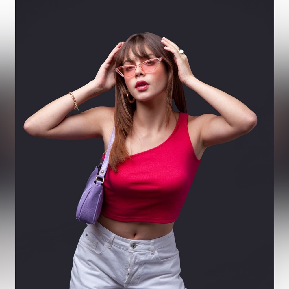 NWOT Solid Crop Top